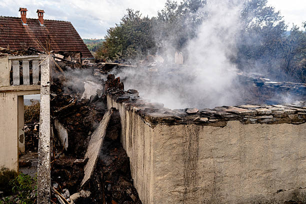 Professional Fire Damage Removal technician working in Litchfield Park, AZ